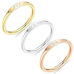 Stacking Name Ring 2