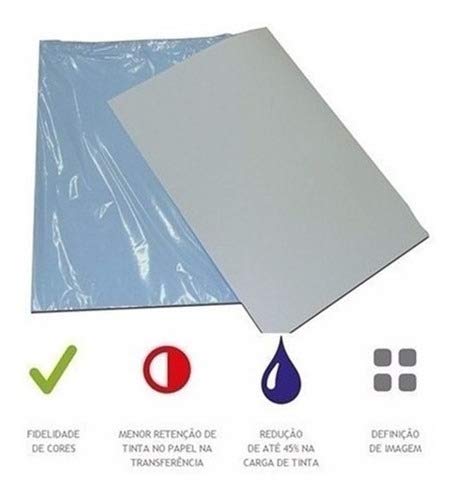 Papel Resinado P/sublimação 500 Folhas A4 Fundo Rosa Melhor