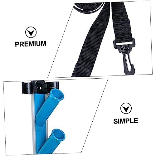 Ensemble de nettoyage de piscine Kisangel avec double support de rangement - 6
