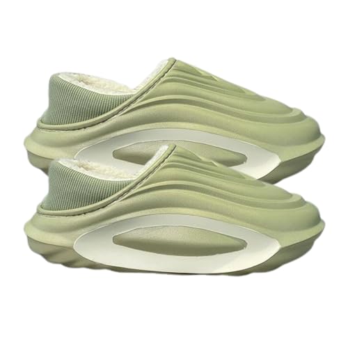 Premium Comfort Thermal EVA Closed Back Non Slip Women's Fuzzy House Slippers Indoor Soft Warm Home Shoes Plus Size