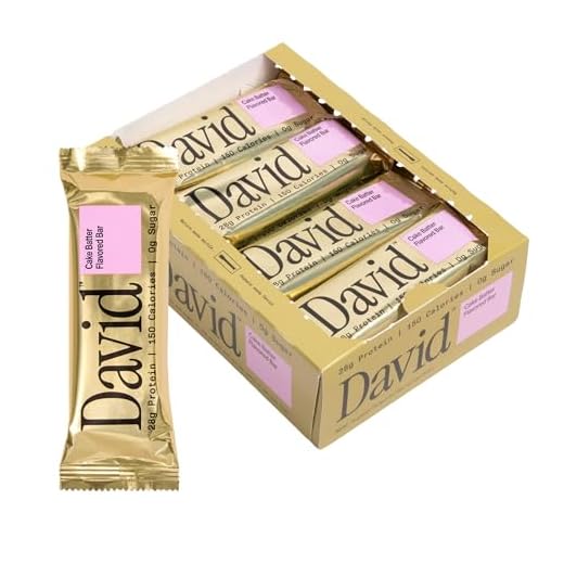 David High Protein No Sugar Bars