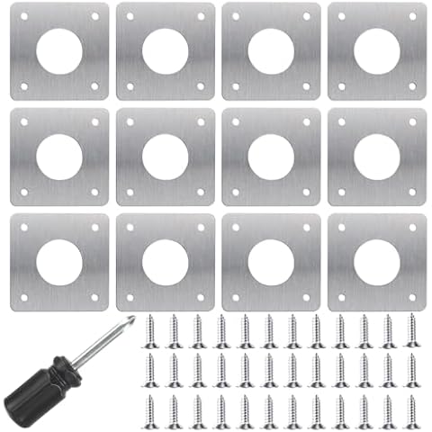 12PCS Weatherproof Bird Nest Box Plates Cover