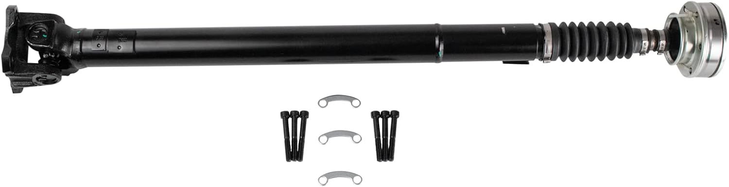 TRQ Front Drive Shaft Driveshaft Assembly Compatible with 05-06 Grand Cherokee V8 Quadra-Trac II