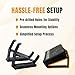 splash n color Viewing Angle Stand for Blackmagic ATEM Mini Pro & ISO - Easy Setup Video Switcher Stand