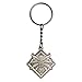 JINX The Witcher 3 White Wolf Medallion Metal Key Chain, Metallic, One Size