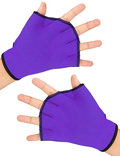 Fitst4 Aqua Gloves Webbed Paddle Swim Gloves Fitness Water Aerobics And Swimming Resistance Training Gloves For Men Women Children #TOP2