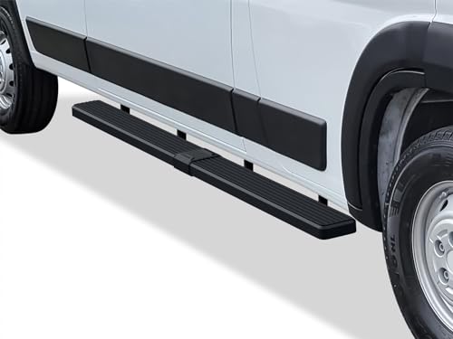 Estribos negros 6in Tuxtreme para Van Ram ProMaster