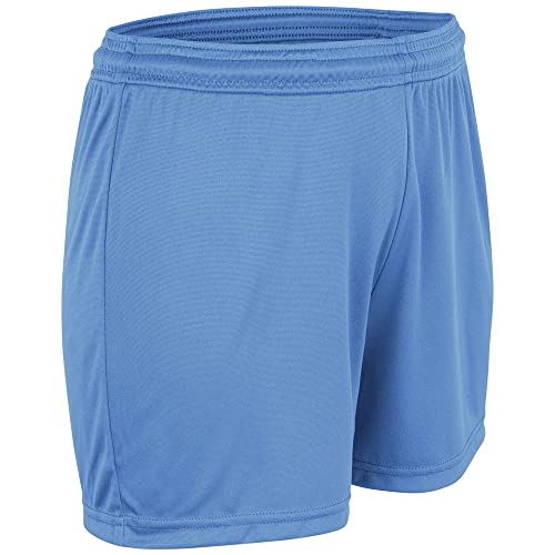 Champro Vision Athletic Shorts, Women's Large, Light Blue