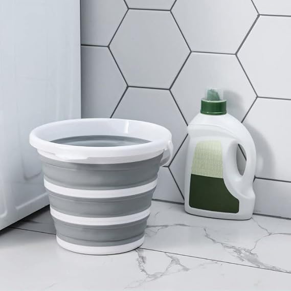 Lirazon Practical Foldable Accordion Bucket 13 Lt Water Bucket Mega Size