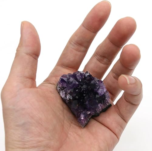 Pierre de protection améthyste naturelle pour chakra et lithothérapie