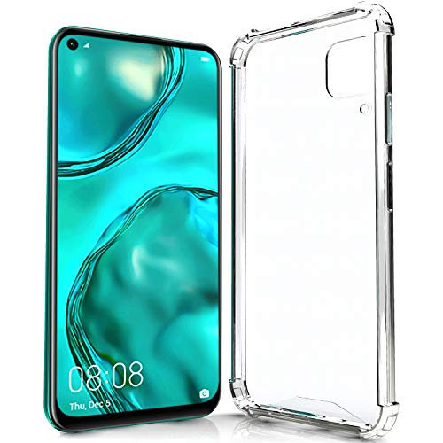 N NEWTOP Cover Compatibile con OPPO A73 5G / A72 5G, Posteriore Semi Rigida TPU Hard Clear Anti-Shock Custodia Guscio Case Retro Protettiva Semirigida Trasparente Angoli Rinforzati