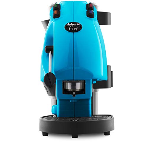 Monodosis Cafetera ESE 44mm Frog Revolution + 15 Dosis Mokaor Espresso Italiano Desde 1954 (Azul)