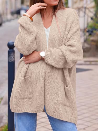 KIRUNDO Cardigan Sweaters for Women 2026 Fall Clothes with Pockets - image 6
