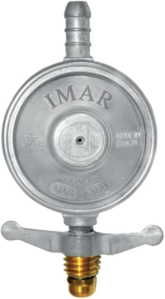 Registro Regulador de Gás IMAR 1kg/h 0728/01 Alumínio