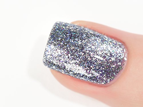 Image of ILNP Bulletproof Symphony - Medium Periwinkle Metallic Holographic Nail Polish