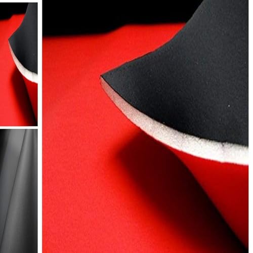 Breve descrizione / Caratteristiche : Schiuma bi-elasticizzato o tessuto tipo neoprene con uno spessore di circa 9-10 mm. Solo elastico minimo nella direzione longitudinale. Può essere utilizzato su entrambi i lati, entrambe le parti sono qualitativamente identiche. Il prodotto non è impermeabile!. Il rivestimento interno è fatto di schiuma poliestere elastica. Pertanto non solo adatti per abbigliamento, ma anche per articoli sportivi, notebook, silenziatori, articoli animali etc.