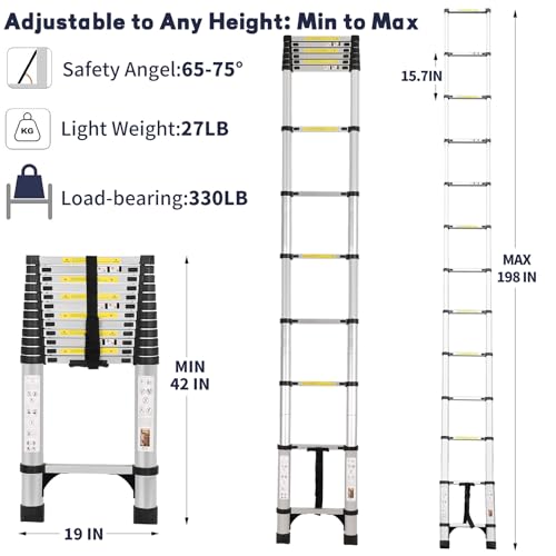 Multi-Position Telescoping Ladder