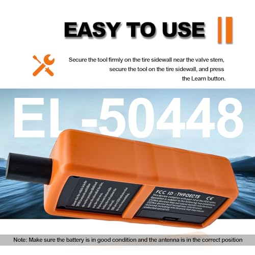 GM Automotive Tire Pressure Monitor, EL-50448 TPMS System Programming Training Tool, Tire Sensor Reset Tool Compatible with Most GM Series Vehicles, Car Accessories - Thumbnail 4
