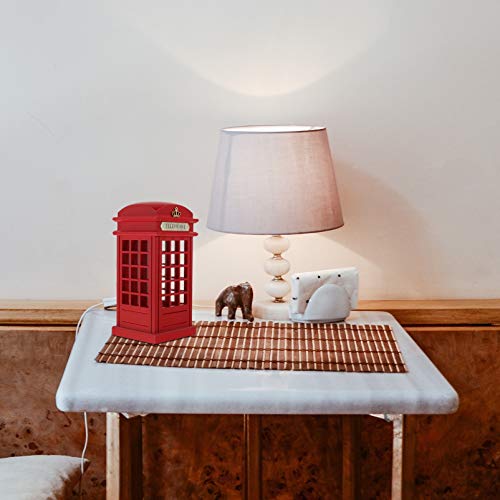 CLISPEED Cabine Telefônica Cofrinho Vintage Londres Rua Moeda Banco Dinheiro Economizando Pote Ornam