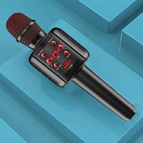 Image of VRJTEC Kids Wireless Karaoke Microphone | Bluetooth Singing Mic with Built-in Speaker & Echo | Rechargeable Portable Handheld Toy Mic for Boys & Girls, Birthday Party & Home Entertainment