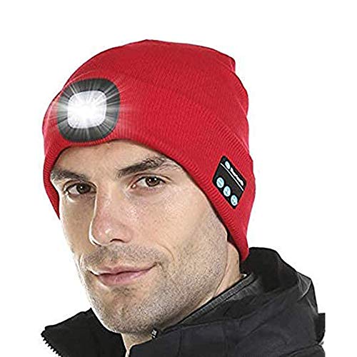 Mocofo Bonnet d'hiver en Polaire Chaud pour Homme et Femme Violet/Gris/Noir - Gris - Taille L (Gros Rouge) Cover