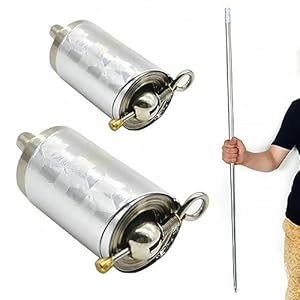 HEALLILY 2 Stück Taschenstab Metall Zauberstab