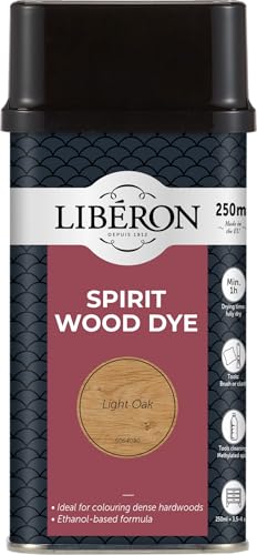 Teinture de chêne clair Spirit Wood -Liberon - Wdslo250 250 ml