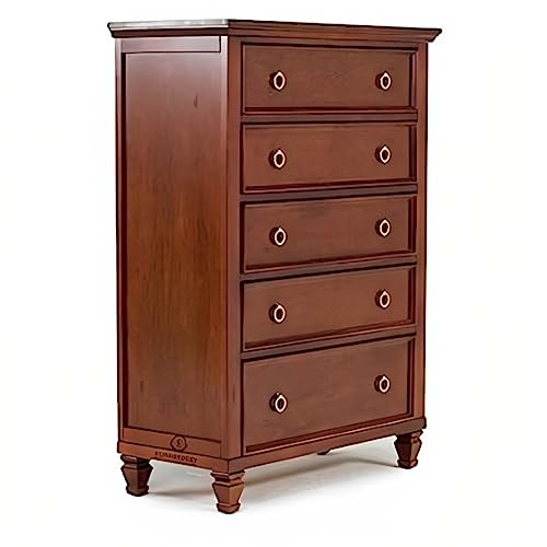 Image of Wooden Chest of Drawer of Bedroom 4 Drawers Storage Furiture with Shelf Storage for Living Room & Home Sheesham Wood