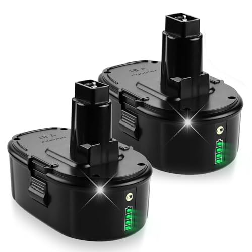Image of Securelyte 2 Pack Upgraded 8000mAh dc9096 dc9098 Replacement for dewalt 18v Battery DC9096 DC9098 DE9039 DE9095 DE9096 DE9098 DW9095 DW9096 DW9098 Compatible with DeWalt 18V XRP NiCd Tools