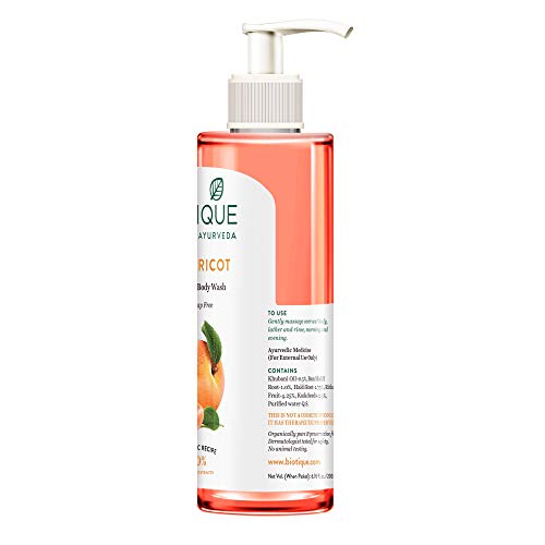 Image of Biotique Bio Papaya Visibly Flawless Skin Face Wash For All Skin Types, 150ml & Apricot Body Wash, Transparent, 200 ml