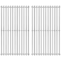 GGC 7637 Grill Grates for Weber Spirit E210 E-220 S210 S-220 Spirit 200&Spirit II 200 Series Gas Grills with Front Control Panel, 17.5" Stainless Steel Cooking Grid for Weber Spirit 200 Series