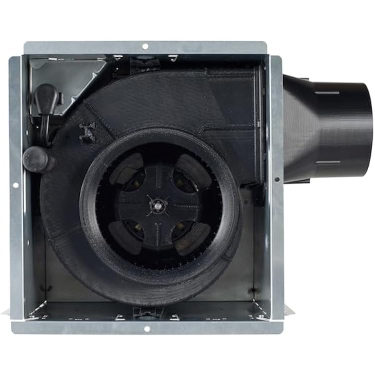 Broan-NuTone AE80B Bathroom Exhaust Fan with Roomside Installation, ENERGY STAR Certified, 80 CFM, 1.5 Sones, White