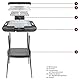 Clatronic® Elektro Grill | Barbecue-Tischgrill | Indoor-Outdoor BBQ | elektrischer Standgrill | Balkon/Camping/Gartengrill | Grillrost | Windschutz | Grillfläche 35,5x24,5 cm | 2000 Watt | BQS 3508