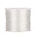 1 mm Elastisch Stretch Beading Thread Handwerk Schmuck Armband Herstellung Schnur, 30 m, Glasklar