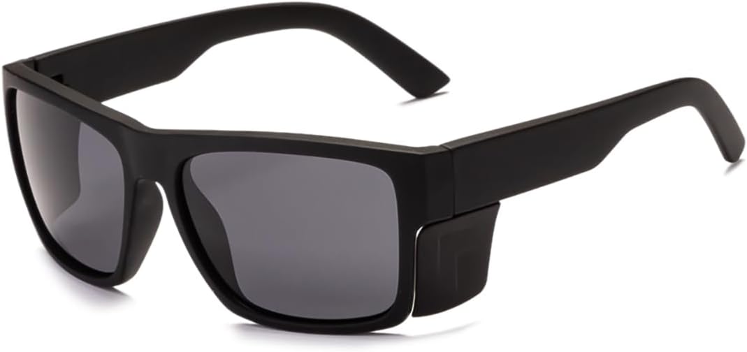 UV400 Polarized Safety Sunglasses – ANSI Z87.1 Certified, 100% UV Protection, Anti-Glare, Impact Resistant