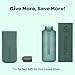 Hydracy 2L Large Water Bottle, Shatterproof, BPA Free Tritan Plastic, Leakproof, Zero Condensation, With Detachable Carry Strap, Spillproof Lid, Convenient Silicon Spout, Ideal for Gym, Yoga