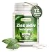 Produktbild Zink aktiv, hochdosiert, 50mg - 180 Tabletten, vegan. Wochenration. Reines Zinkbisglycinat - für Stoffwechsel, Hormonhaushalt & Immunsystem. OHNE künstliche Zusätze - laborgeprüft. Von Greenfood.