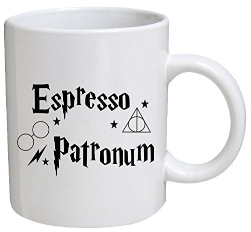 Amandir 11 OZ Coffee Funny Mug - Espresso patronum, one size, Multicolor