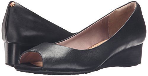 Hush Puppies Women's Bryce Admire, Black Leather, 7 M (B) #TOP6
