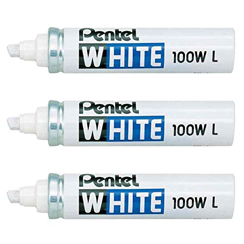 Marqueur peinture permanent Pentel X100WL blanc indélébile tout support