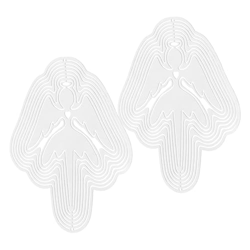 Milisten 2 Pièces Lot de Mobilier Éolien Suspendu Décoratif pour Extérieur Balcon Et Jardin Facile à Installer