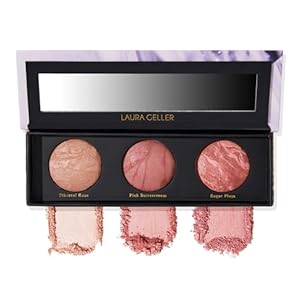 LAURA GELLER NEW YORK Geller’s Greatest Better Than Ever 3-Piece Blush-n-Brighten Marbleized Blush Palette Trio
