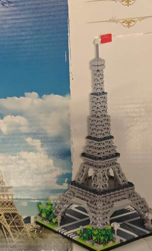 WYSWYG Eiffelturm-Bauspielzeug,Kreatives Konstruktionsspielzeug 3585 Teile – Hochwertiges Set für Enthusiasten und Kinder