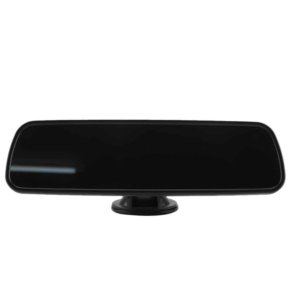 Windshield Rearview Mirror, Durable ABS Car Rearview Mirror, for Car 9.8 * 2.7in Auto Repair Shop Black