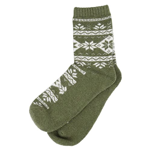 ICEWEAR Loðmundur Nordic socks (Green, 36-40)