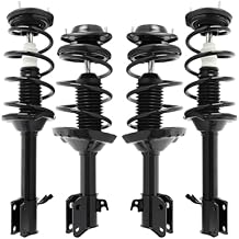 Front & Rear Quick Complete Struts Assembly with Coil Springs Replacement for 2004-2005 Subaru Forester Quick Set of 4