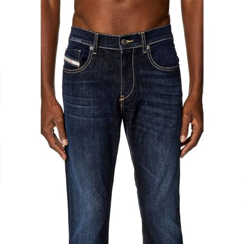 Image of Diesel Mens 2019 D-strukt | Medium waist slim fit with stretch denim comfort