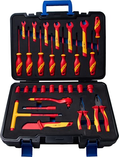 Kit de Herramientas Aisladas para Electricistas 29 Piezas miniatura 1