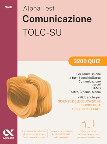  Alpha Test Comunicazione - 3200 Quiz