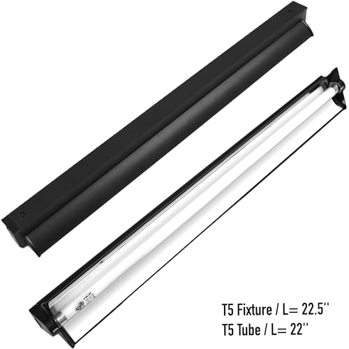 ReptiKing Upgraded T5 UVB Reptile Light, 10.0 UVB 24W German Made Fluorescent Lamp and Fixture Kit, for Desert-Dwelling Reptiles, Bearded Dragon UVB Lamp Bulb by ReptiKing - Used condition - Image 5